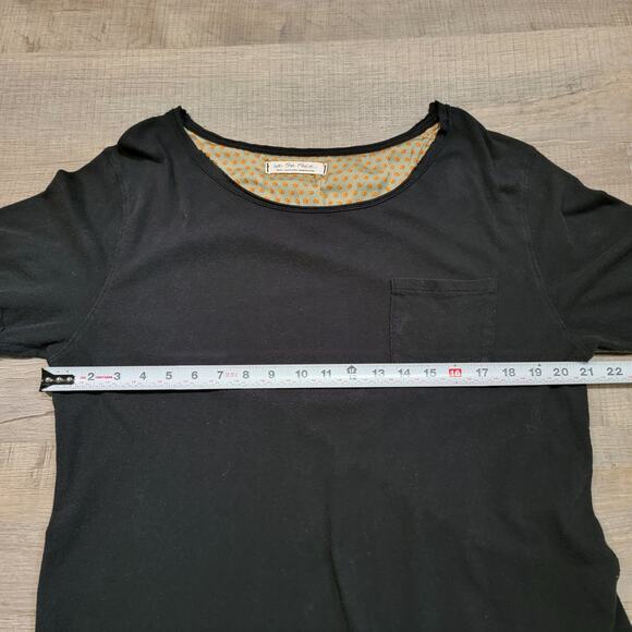 Free People Size Small Jade Top Floral Balloon Puff Long Sleeve Boho Cottagecore - Picture 8 of 8